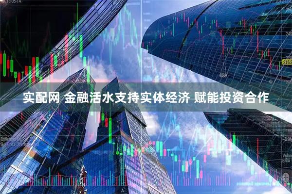 实配网 金融活水支持实体经济 赋能投资合作
